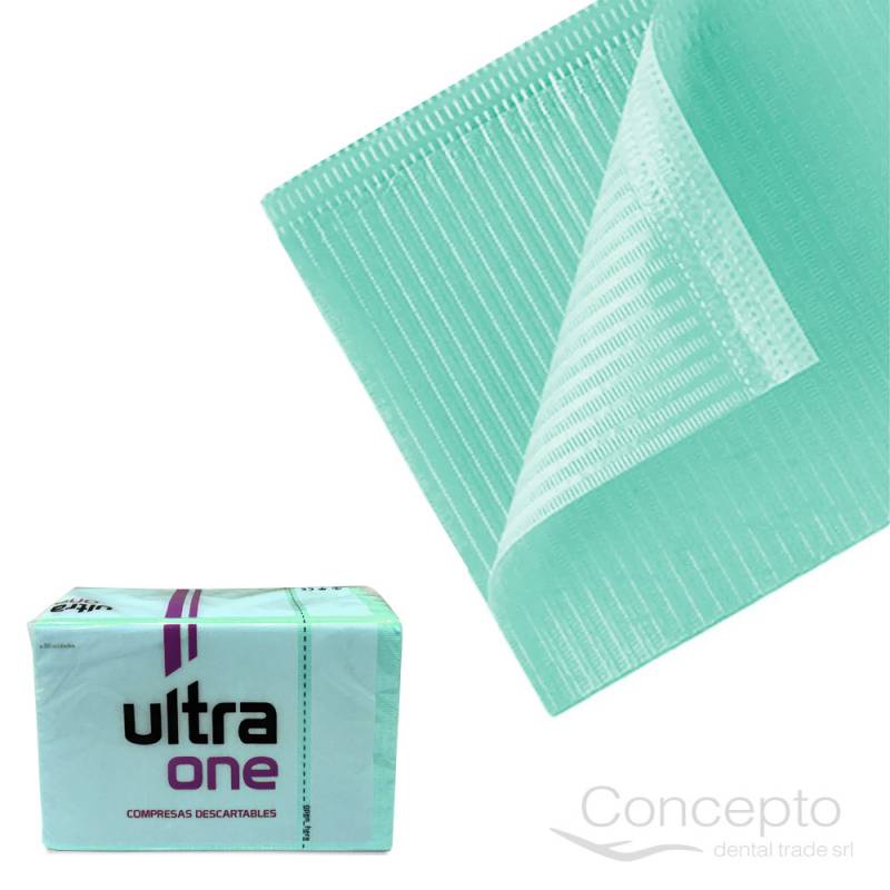 Compresa Ultra One Verde X 50 Un.