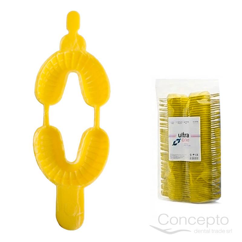 Cubeta P/Fluor Ultra One Mediana Amarilla X 50 Un.