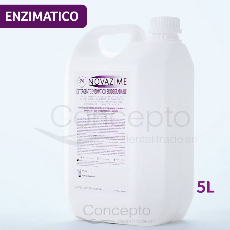 Detergente Enzimatico Novazime X 5 L (Laboratorios Novara)