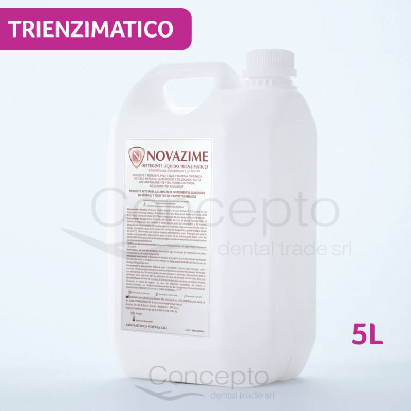 Detergente Trienzimatico X 5 L (Laboratorio Novara)