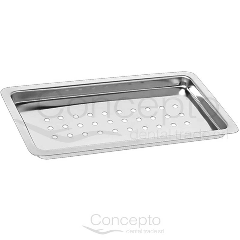 Bandeja Lisa Perforada 10X20X2 Romek
