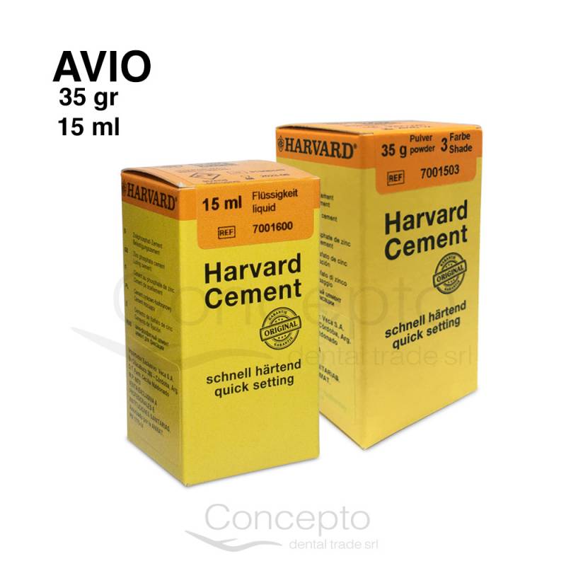Cemento De Fosfato Hardvard Avio (Polvo 35G-Liquido 15Ml)