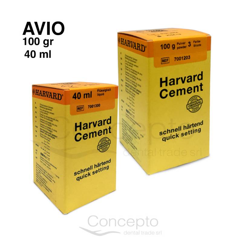 Cemento Fosfato Hardvard Avio Grande (Polvo 100G-Liquido40M)