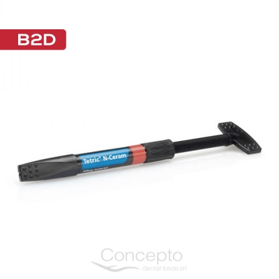 Tetric N-Ceram B2 Dentina Vivadent Jeringa X 3,5 Grs.